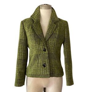 Vintage Painted Pony Tapestry Jacket Blazer Women’s XS Made in USA